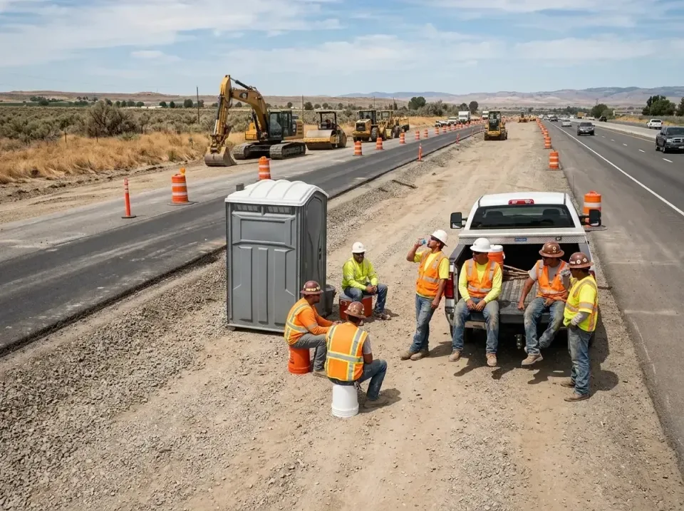highway-road-construction-crew-007 — frequently asked questions, Porta Potty and Restroom Rentals in Williamsburg, VA
